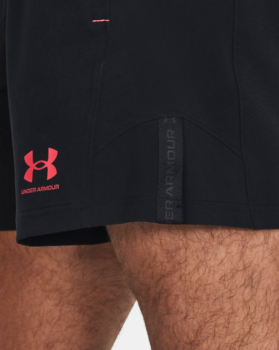 Men's UA Challenger Pro Woven Shorts in Black image number 3